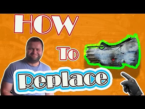 How to Replace a Transmission part 2 Jeep Grand Cherokee