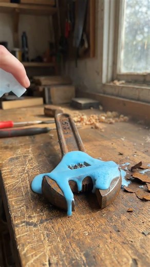 The before and after will shock you watch this rust removal magic!#beforeandafter #satisfying #rust