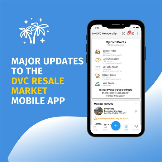 Discover the New DVC Resale Market App: Features, Tools, and Member Insights | DVC Resale Market