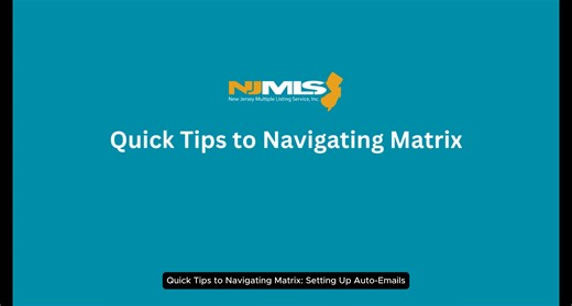 Creating Matrix Auto-Emails