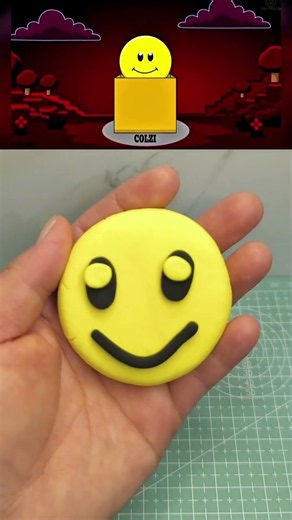 🔥😁Roblox Epic Face / Awesome Face).Yellow Smile DIY #clay
