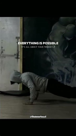 EVERYTHING IS POSSIBLE #descipline #selfimprovement #shortsfeed #nobatidao #motivation #mindset