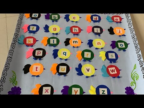 // Alphabet chart/ lower case letters to make chart easily//
