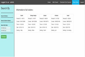Guest Management System in PHP with Full Source Code