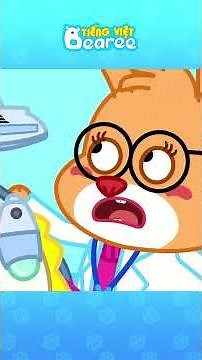 Bearee Giải Cứu Mẹ Tiên Cá Bầu Mắc Cạn Nguy Cấp! 🚑 #shorts #bearee #hoathinh #thieunhi