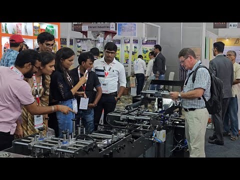 Centre Seal Pouch Making Machine | 300 Pouches/Min | GSC 14 PLUS 300 by Galaxy Packtech