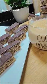 Wafer biscuits made the simplest way, and the taste is amazing! 🥰