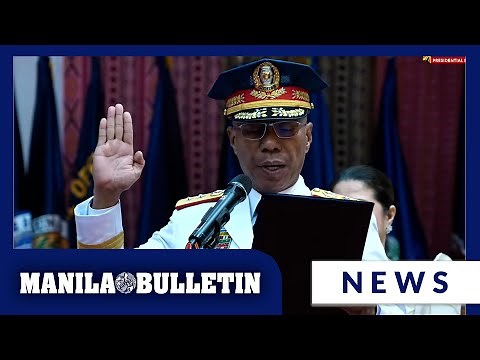 Torre takes oath as the new PNP Chief