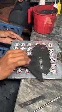 Alien Gel Making Process 👽 | Satisfying Slime Factory 👾