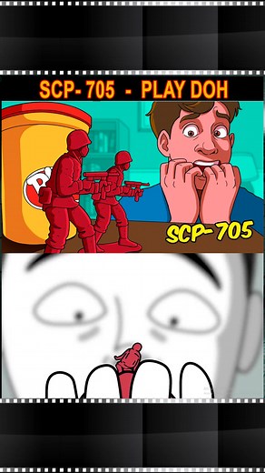 SCP-705 Play Doh [PARTE1] #scp #playdoh #scptiktok #animação #series #sombrioecurioso #suspense