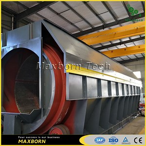 [Hot Item] Fully Continous Pyrolysis Gasification Plant/Waste to Energy/Waste Plastic Rubber Tire Carbon Black Diesel Oil Recycling