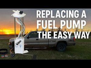 2000 Chevy Silverado Fuel pump replacement (EASIEST WAY)