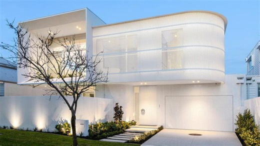 Eye-catching coastal home lights the way