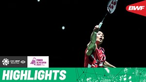 Place in the final up for grabs as Chou Tien Chen clashes with Chi Yu Jen. #BWFWorldTour #TaipeiOpen2024 | BWF — Badminton World Federation