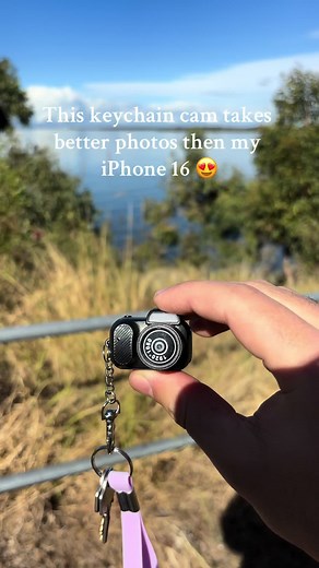 Capture Stunning Retro Beach Photos with This Keychain Camera