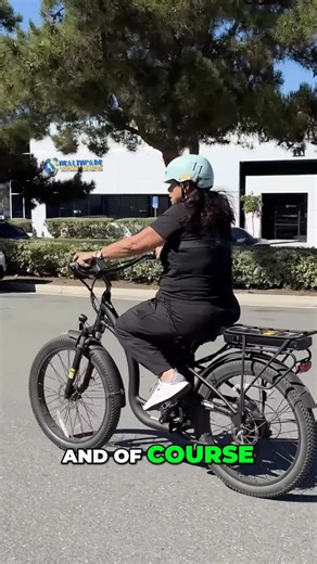 This bike's fat tires and extra cushioning make riding over bumps surprisingly smooth. Even pedaling feels optional. Comfort and ease? Yes, please. #BikeLife #ComfortRide #FatTireBike #CyclingAdventures | Sixthreezero Bicycle Co.