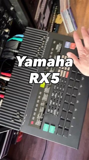 Yamaha RX5 - the first drumcomputer i had my hands on as child. #yamaharx5 #rx5 #drumcomputer
