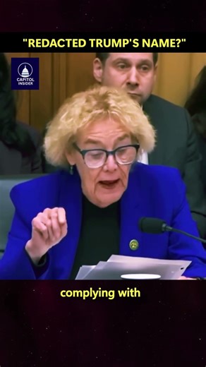 President Trump's Name Redacted From Epstein Files?