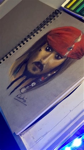 soft pastel portrait completed ✨️#art #viral #shortfeed #artist