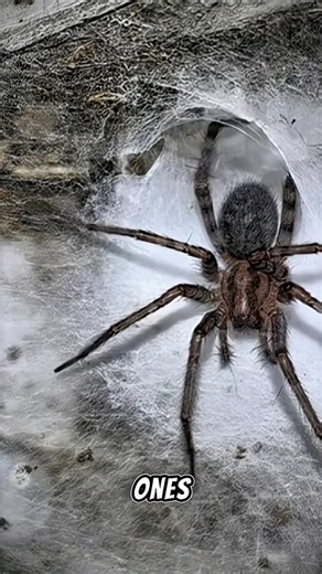 🕷️ A 100-Million-Year-Old Spider Web#facts #wildlife
