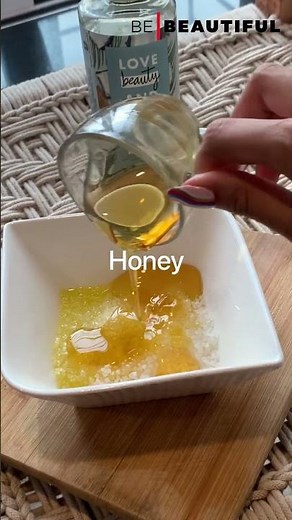 How to Make Exfoliating and Moisturizing Scrub At Home | DIY Body Care | Be Beautiful | #Shorts