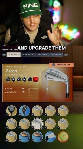 Ruby Clubs In PGA 2k25 #pga2k25 #pgatour2k25 #golf #viralvideo #short