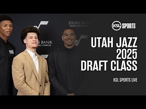 Utah Jazz Introduce 2025 Draft Class