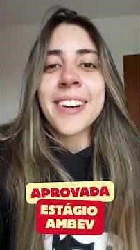 Programa de Estágio AMBEV 2026 2025 #estagio #estágio #estágioambev