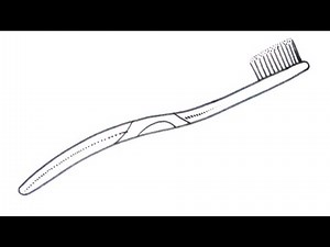How to Draw a Toothbrush | Easy Step-by-Step Drawing Tutorial