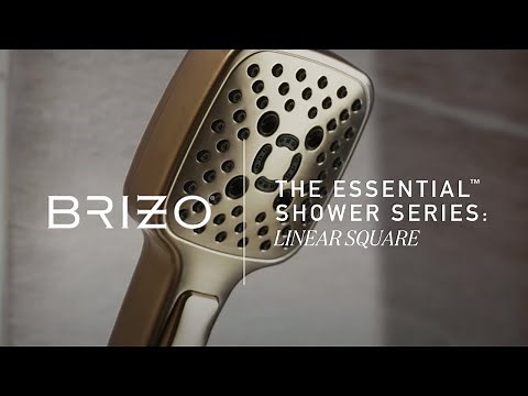 The Essential™ Shower Series: Linear Square