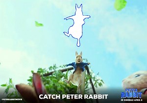 "Catch me if you can!" - Peter Rabbit. | Sony Pictures