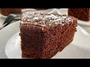 BIZCOCHO DE CHOCOLATE!!! El mejor que probarás!! Receta FÁCIL