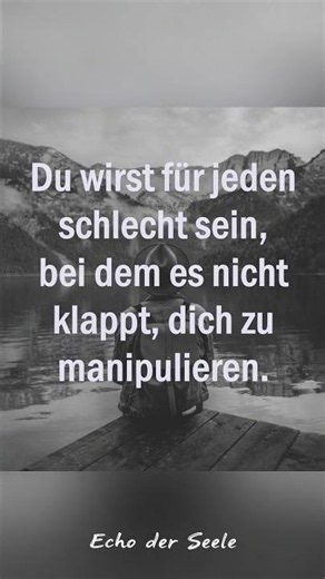 DU BIST NICHT SCHLECHT – DU LÄSST DICH NUR NICHT MEHR MANIPULIEREN 🖤🛑