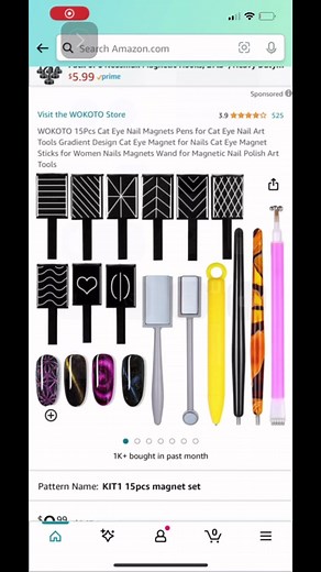 Creative Paper Clip Heart Nail Art Tutorial