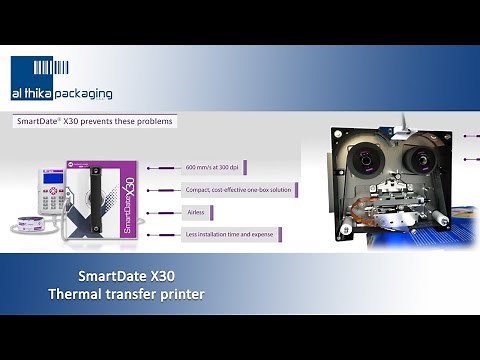 SmartDate X30 thermal transfer printer by Markem-Imaje UAE & Oman