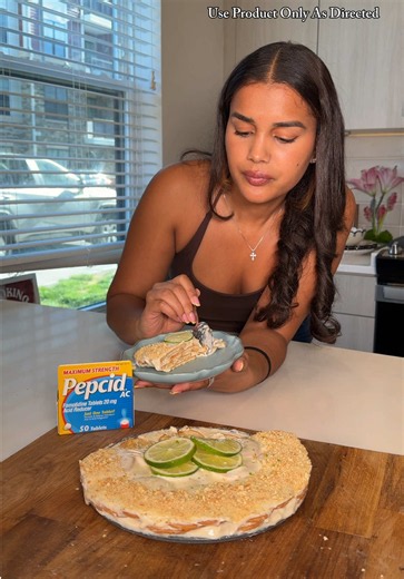 #PepcidPartner I was in charge of dessert tonight 🍋‍🟩 this one has a lot of lime… I already knew what came with it good thing I had @pepcid_us for the heartburn Pepcid® works in minutes & lasts all day.* Shop Pepcid® deals on Amazon Prime Day *Starts to work in 15-30 minutes. Lasts all day based on 8-hour symptom relief studies during the day.