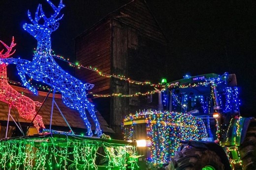Westfield lights Christmas tractor run returns on Saturday December 20