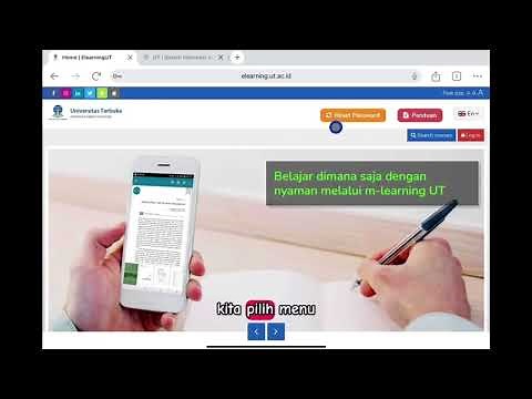 Cara Reset Password Elearning atau Tuton - Mahasiswa Universitas Terbuka