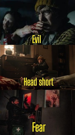 resident evil head short scene #shorts