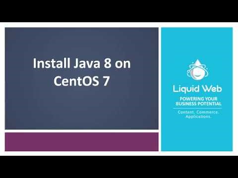 Install Java 8 on CentOS 7