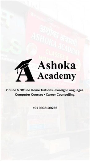 Online Classes at Ashoka Academy — now available from the comfort of your home! 🏠📚