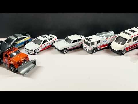 Unboxing matchbox 5 packs, construction and emergency sets! #matchbox #diecastcollector #164scale