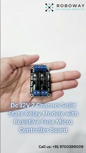 Introducing our Dc 12V 2 Channel Solid State Relay Module