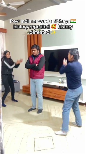 Jai ho 🇮🇳India Jeet gyi #proudtobeindian #proudmoment