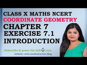 Chapter 7 Coordinate Geometry Ex 7.1 Introduction class 10 Maths