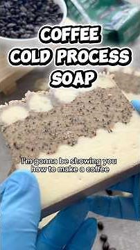 Lets Make Cold Process Soap Using Coffee