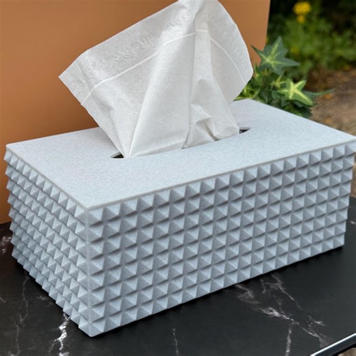 Tissue Box Cover for the Kleenex 230 Count Tissue Box - Elegant, Modern, Sturdy Holder - Etsy