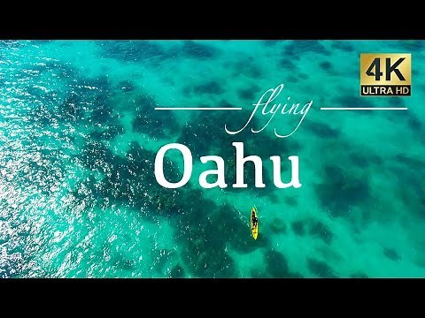 Oahu Hawaii By Drone - Kailua, Honolulu, Chinamans Hat, Diamond Head, & Lanikai