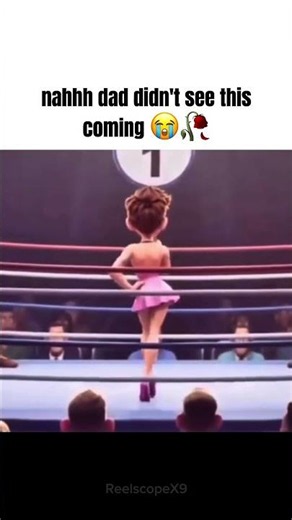 Dad came for boxing😭