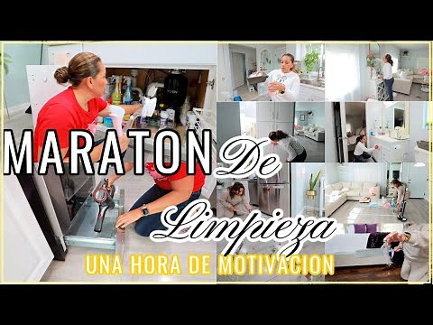 MARATON DE LIMPIEZA 1 HORA DE MOTIVACION PARA LIMPIAR |TIPS DE LIMPIEZA Y MAS | MOTIVATE